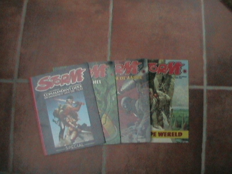 storm special commandant grek gevangenen van de tijd 1984, Eén stripboek, Ophalen of Verzenden, Zo goed als nieuw