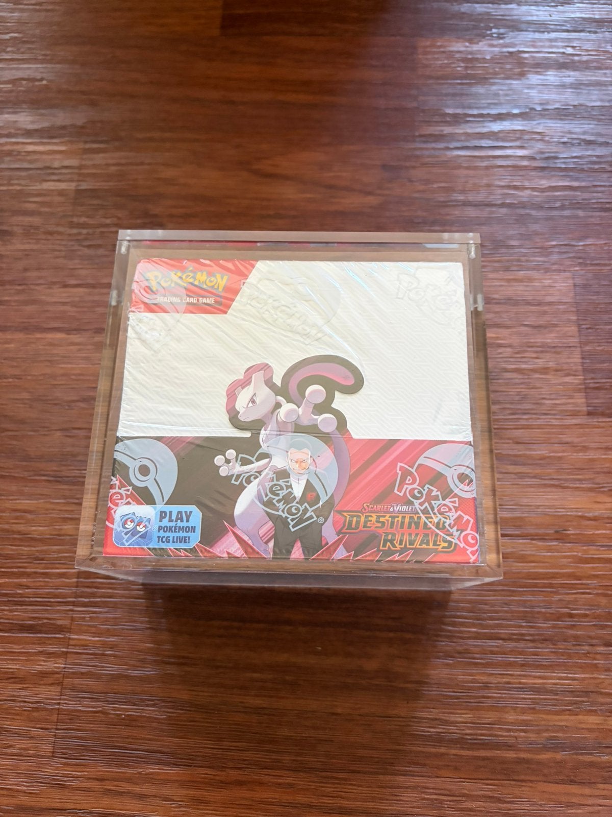 Destined Rivals booster box (inc acryl), Hobby en Vrije tijd, Ophalen of Verzenden, Zo goed als nieuw, Boosterbox
