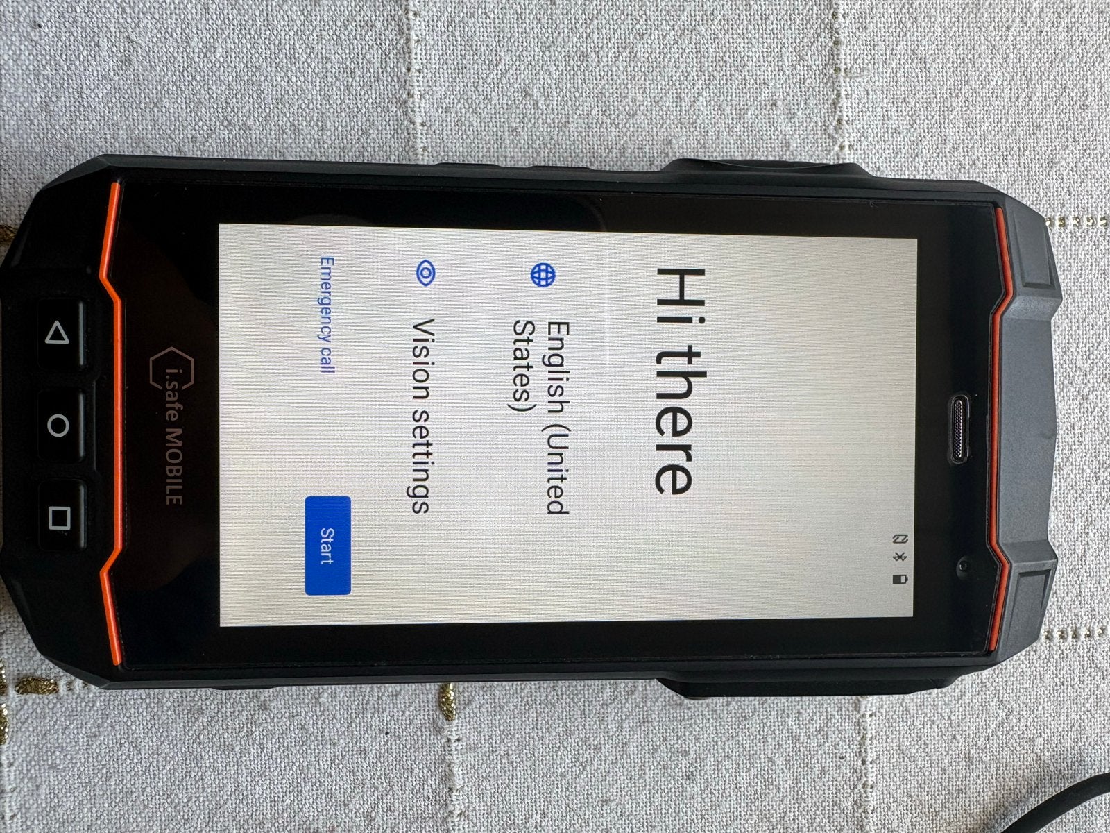 Amper Gebruikt I.SAFE Mobile IS530.1 ATEX Zone EX Telefoon, Overige modellen, Ophalen of Verzenden, Zo goed als nieuw, Zonder simlock