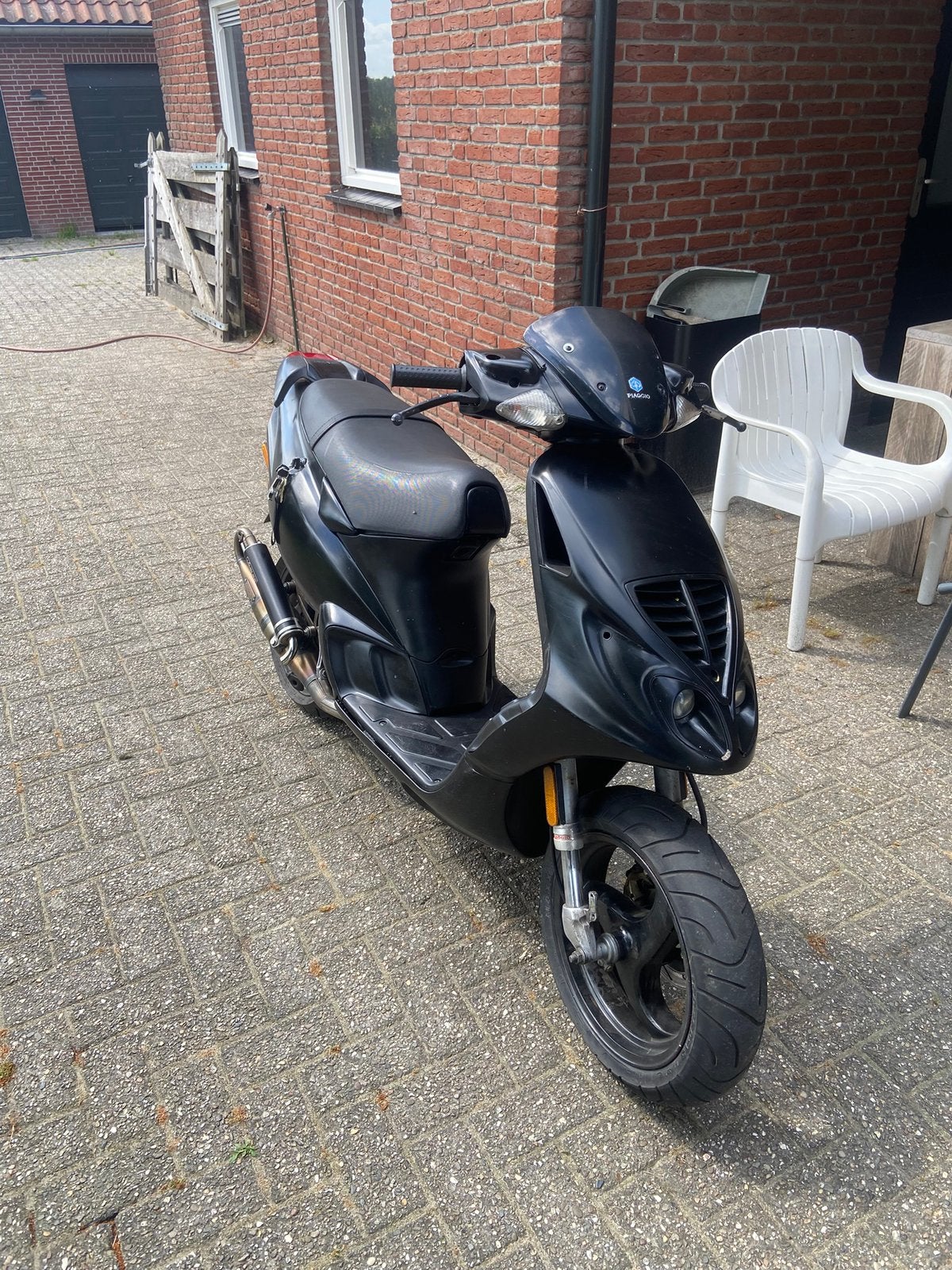 Piaggio nrg mc3 70cc, Fietsen en Brommers, Scooters | Piaggio, Ophalen, Tweetakt, Maximaal 45 km/u, NRG