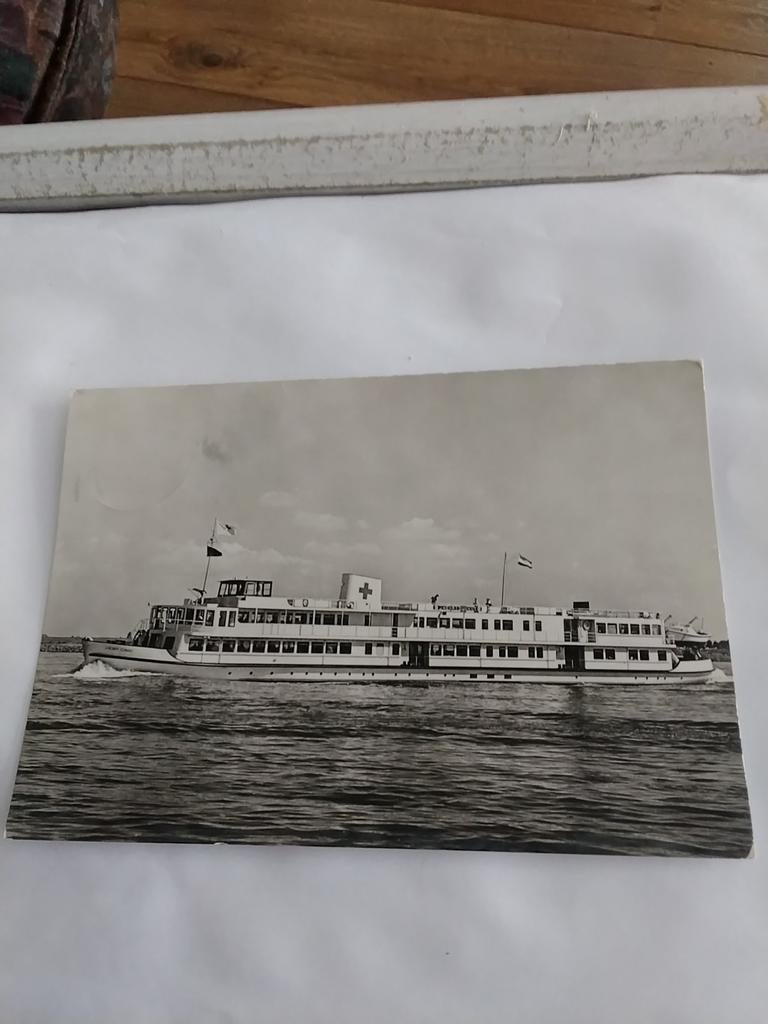 RODE. KRUIS HOSPITAALSCHIP. J.HENRY DUNANT, Ophalen of Verzenden, Zuid-Holland