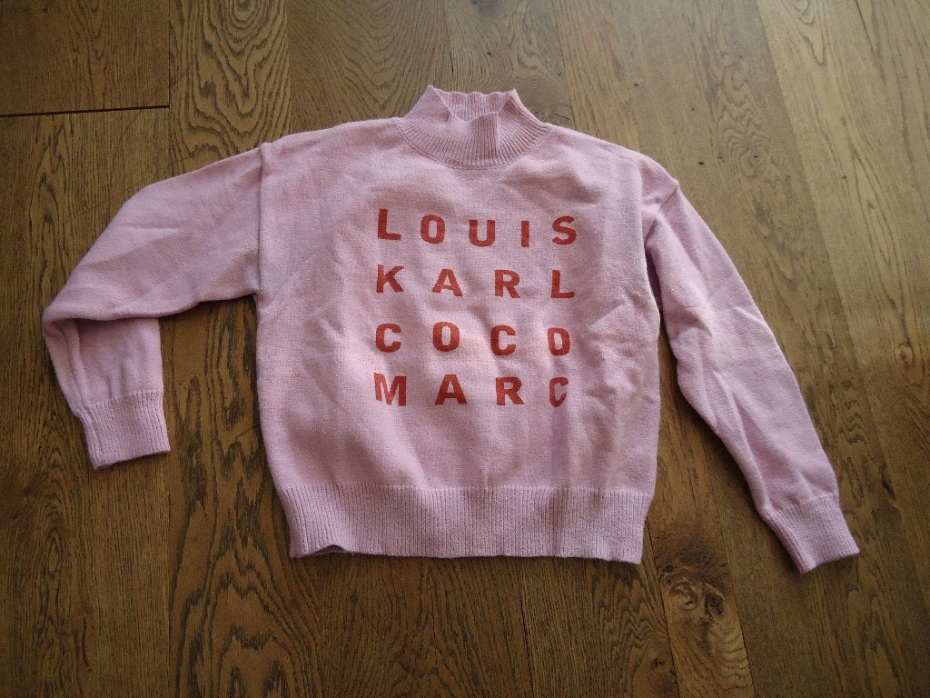 z.g.a.n. roze By Clara truitje met tekst M/L, Maat 38/40 (M), Ophalen of Verzenden, Zo goed als nieuw, By Clara