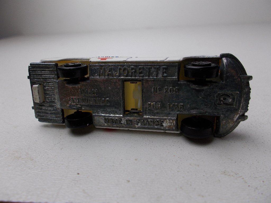 1966 Majorette 206 CITROEN DS 21 AMBULANCE (-B-), Ophalen of Verzenden, Zo goed als nieuw, Auto, Majorette