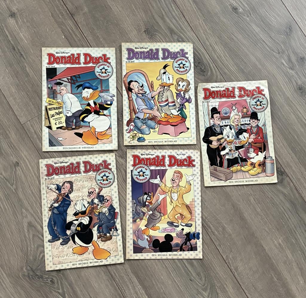 Donald Duck (Sterren in Duckstad) 2014, Boeken, Gelezen, Ophalen of Verzenden, Donald Duck, Meerdere stripboeken
