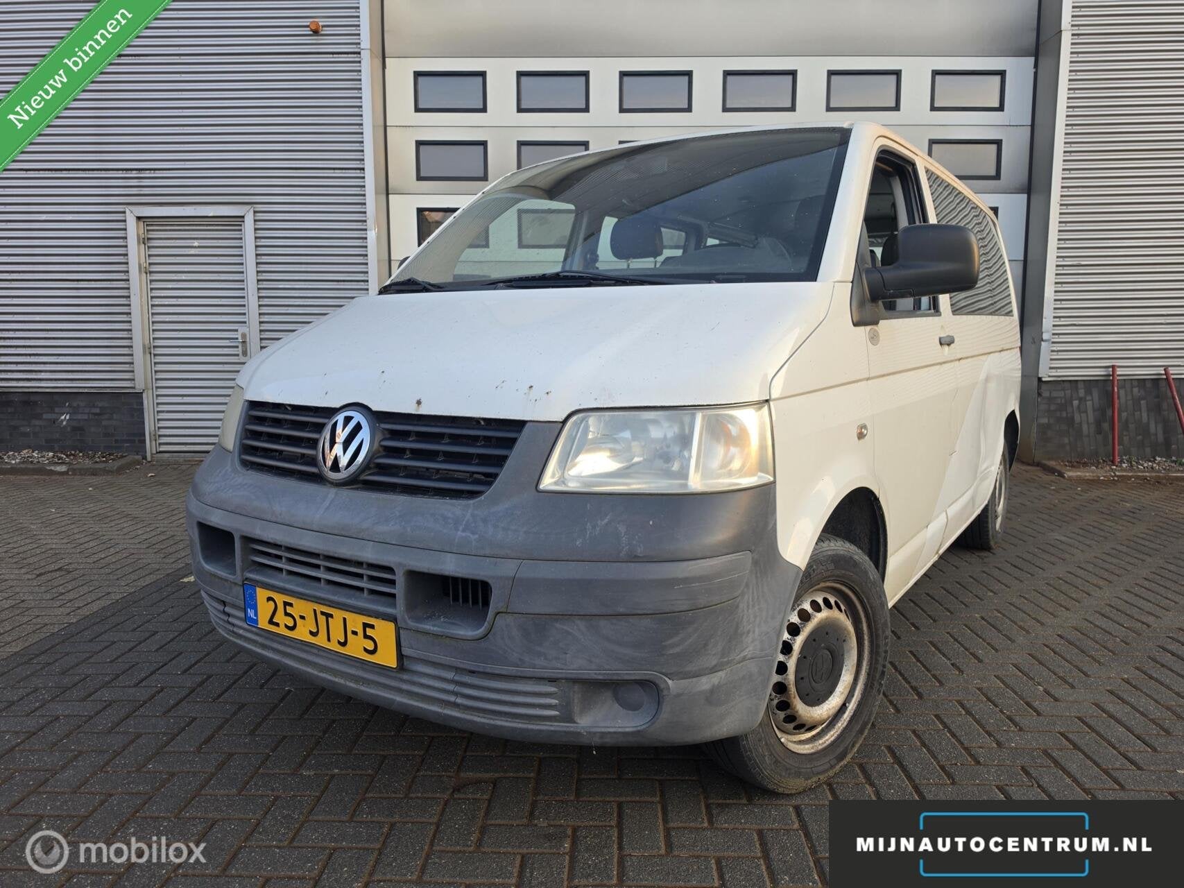 Volkswagen Transporter Kombi 1.9 TDI 300 Baseline, Auto's, Volkswagen, Gebruikt, 241 €/maand, Traction-control, Wit