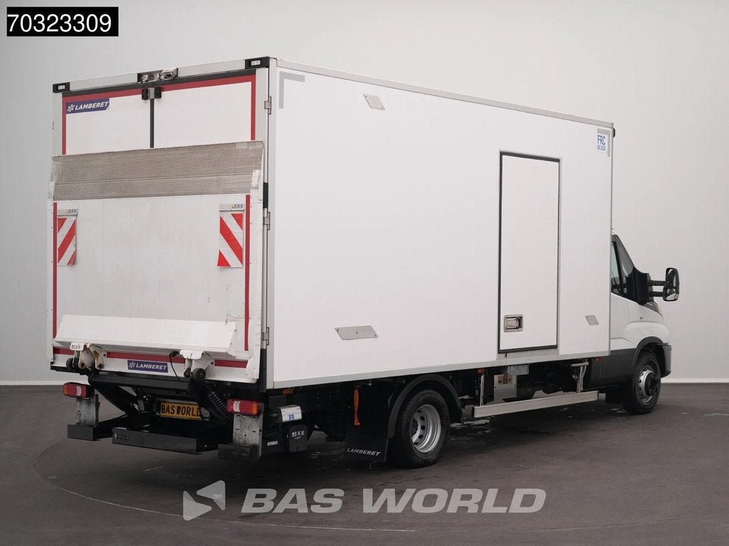 Iveco Daily 72C21 3.0L Automaat Lamberet Laadklep Koelwagen, Automaat, Stof, Gebruikt, Euro 6