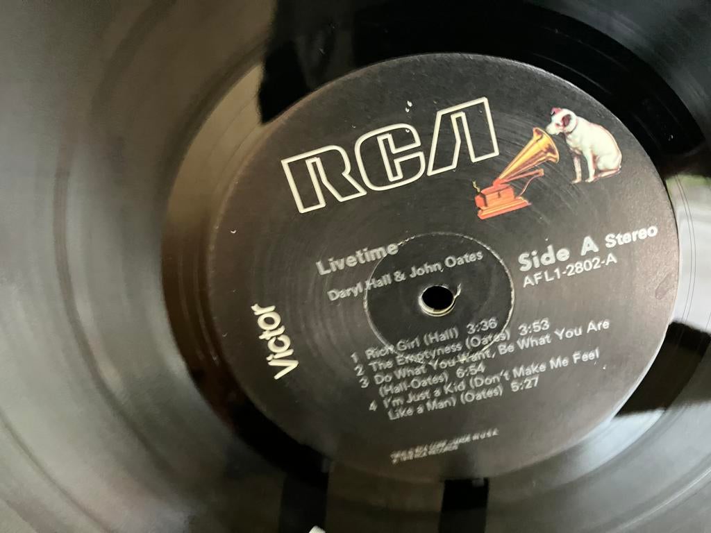 Hall & Oates - Livetime LP, Ophalen of Verzenden, Gebruikt, 12 inch
