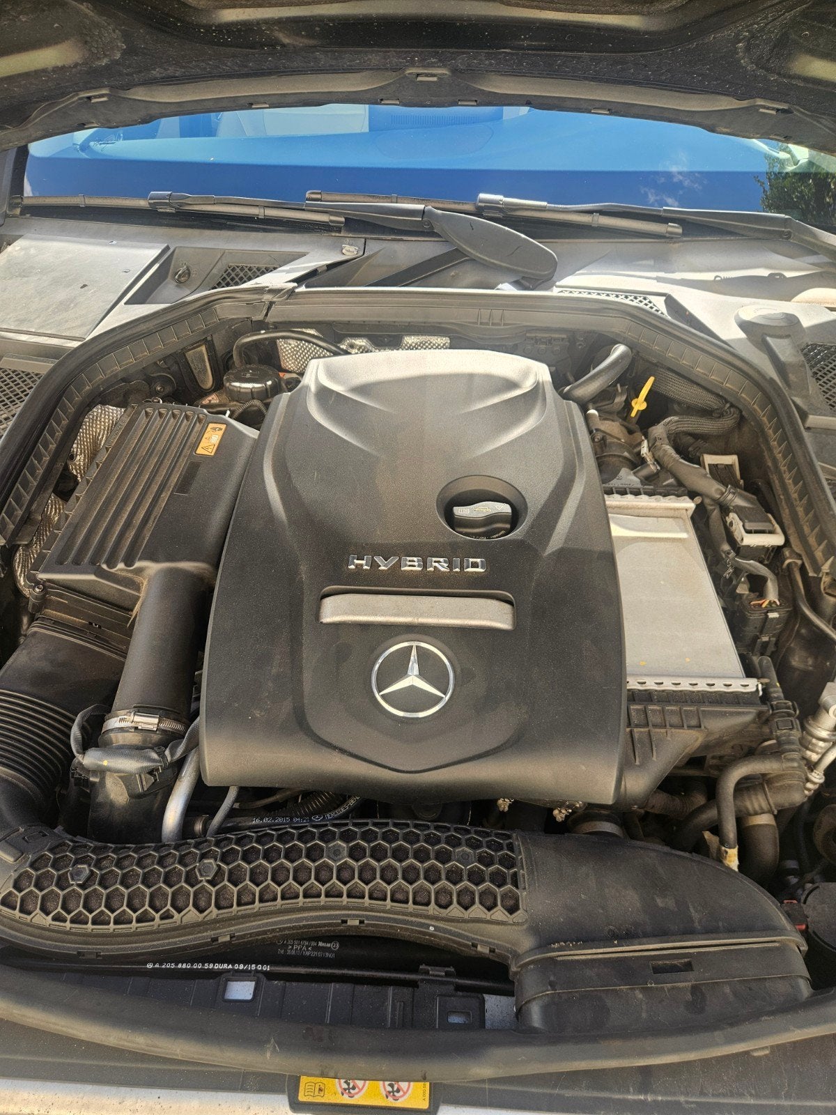 Mercedes-Benz C-Klasse C350 e Plug-in Hybrid 279pk 7G-TRONIC, Auto's, Automaat, Achterwielaandrijving, Zwart, Hybride Elektrisch/Benzine