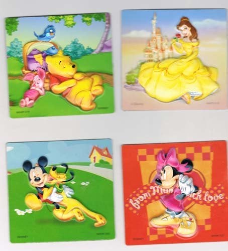Disney Reliëf magneten, Ophalen of Verzenden