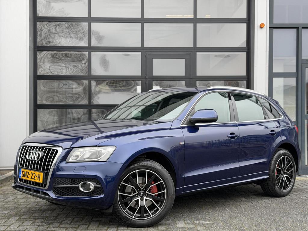 Audi Q5 3.2 FSI quattro Pro Line / S-line / Audi Exclusive, Gebruikt, Blauw, Bedrijf, Vierwielaandrijving