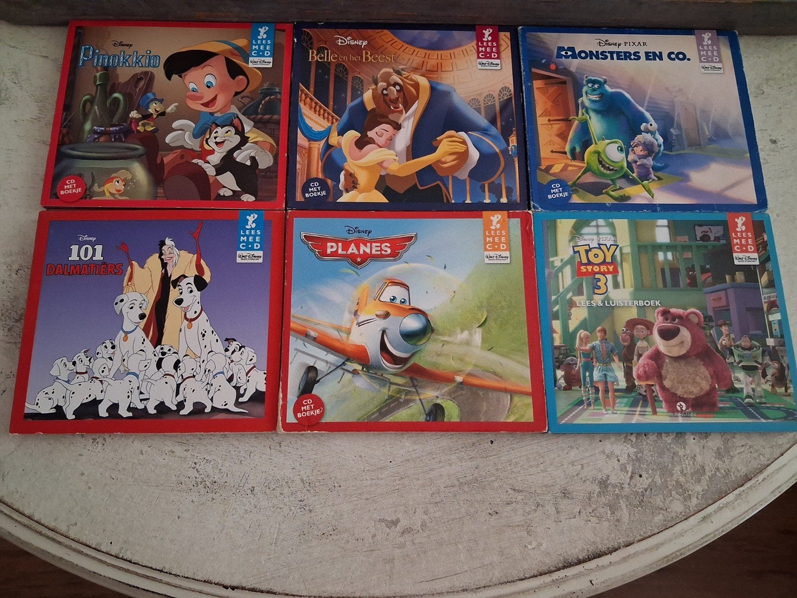 Disney lees mee cd's Diverse Titels met boekje, Ophalen, Overige figuren, Gebruikt, Overige typen