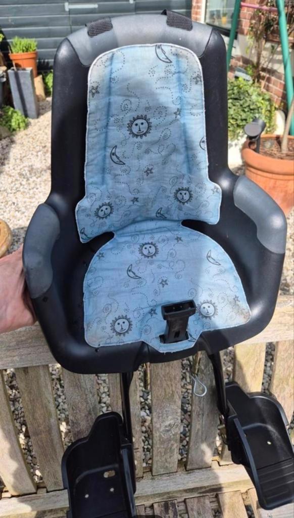 Bobike voorzitje met windscherm en voetsteuntjes, Ophalen, Voorzitje, Bobike, 0 t/m 13 kg