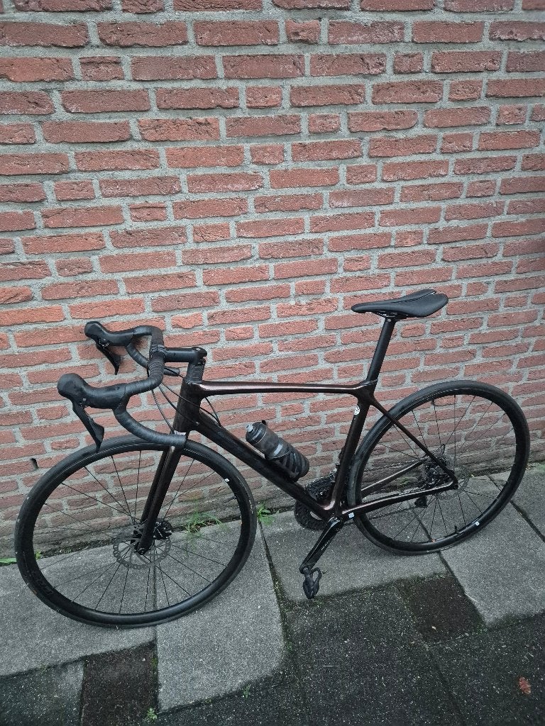 Giant TCR Advanced 2 Disc (maat M) in de kleur Hematite., Fietsen en Brommers, Fietsen | Heren | Sportfietsen en Toerfietsen, Ophalen