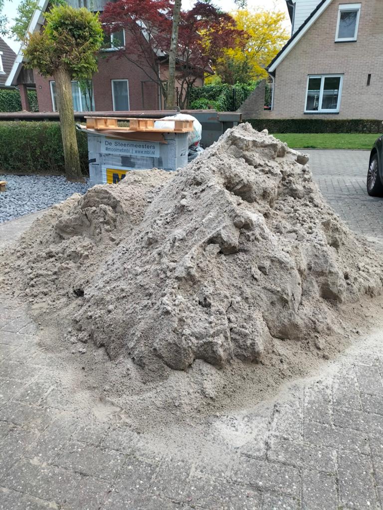 Gratis ophoog zand, geelzand, Tuin en Terras, Zand, Ophalen, Ophoogzand