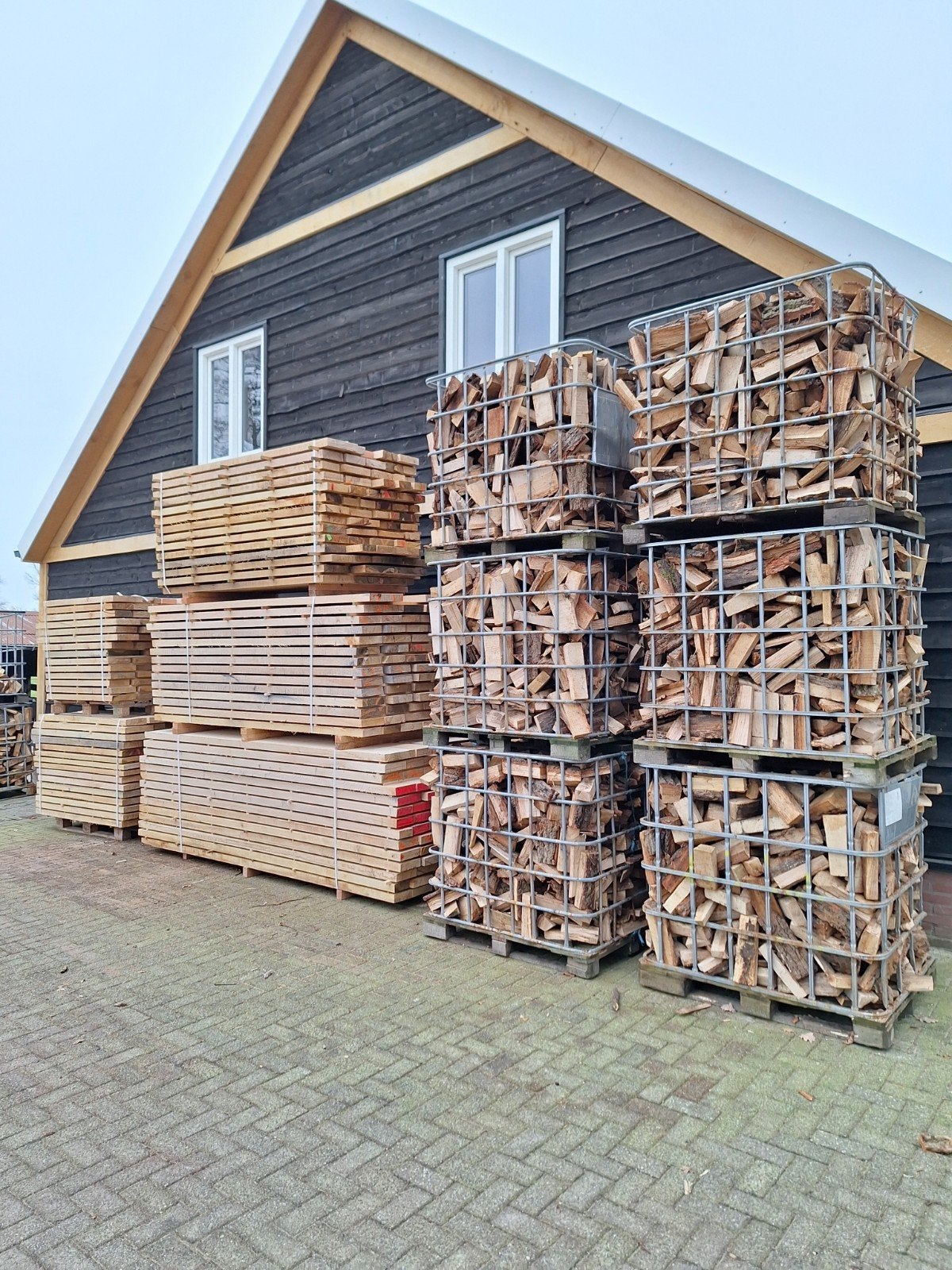 Eiken Haardhout! 100% Eiken!, 6 m³ of meer, Ophalen, Eikenhout