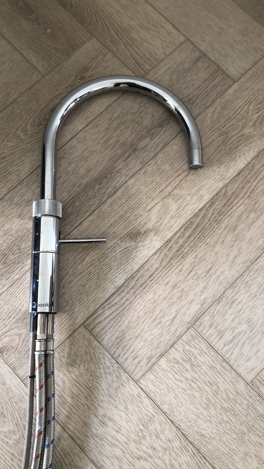 Quooker Fusion Round chroom Cube geschikt zeer kort gebruikt, Verzenden, Gebruikt