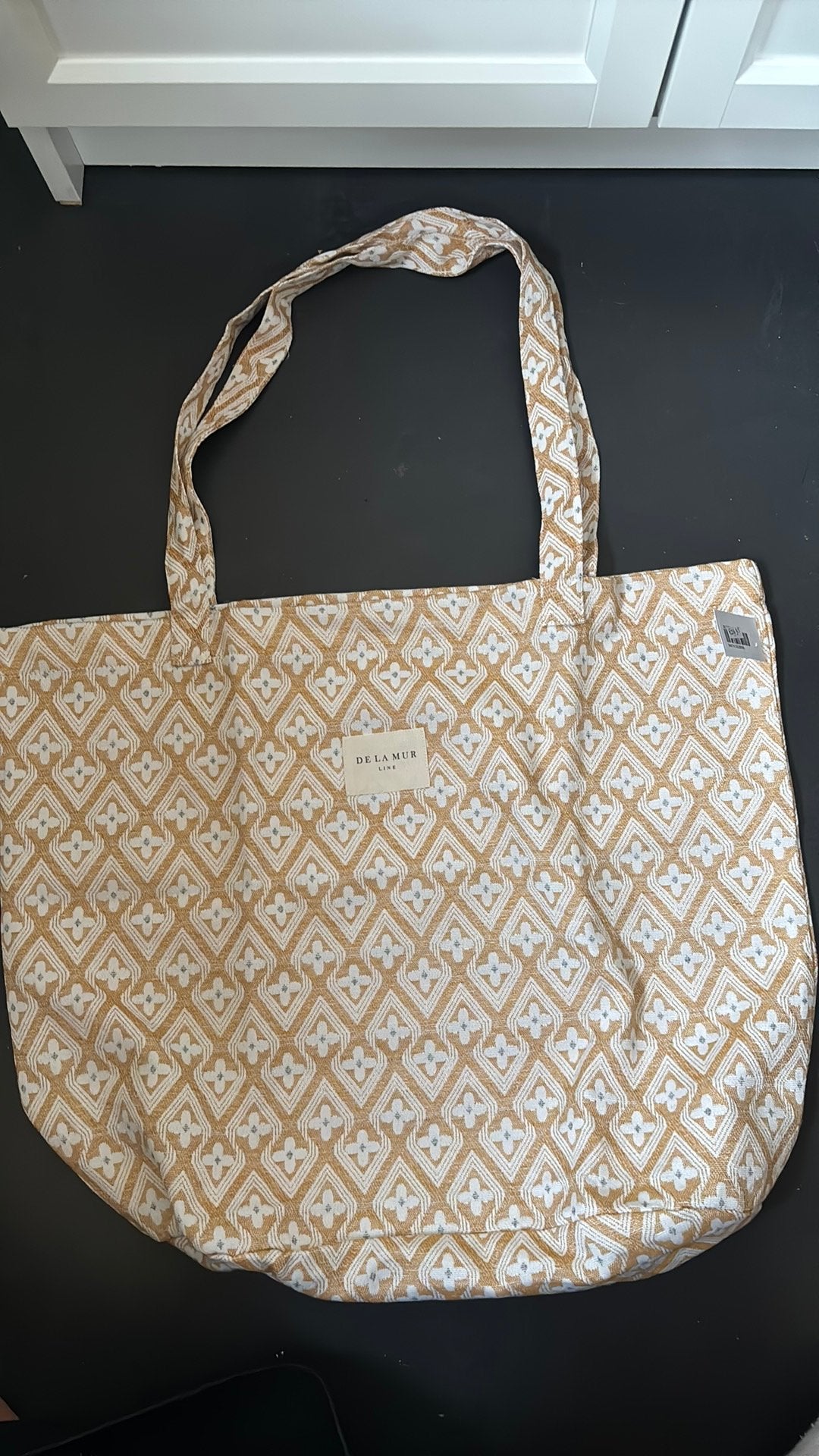 Tas De La Mur Nieuw tote bag big shopper accessoires mode, Ophalen of Verzenden, Nieuw, Oranje, Shopper