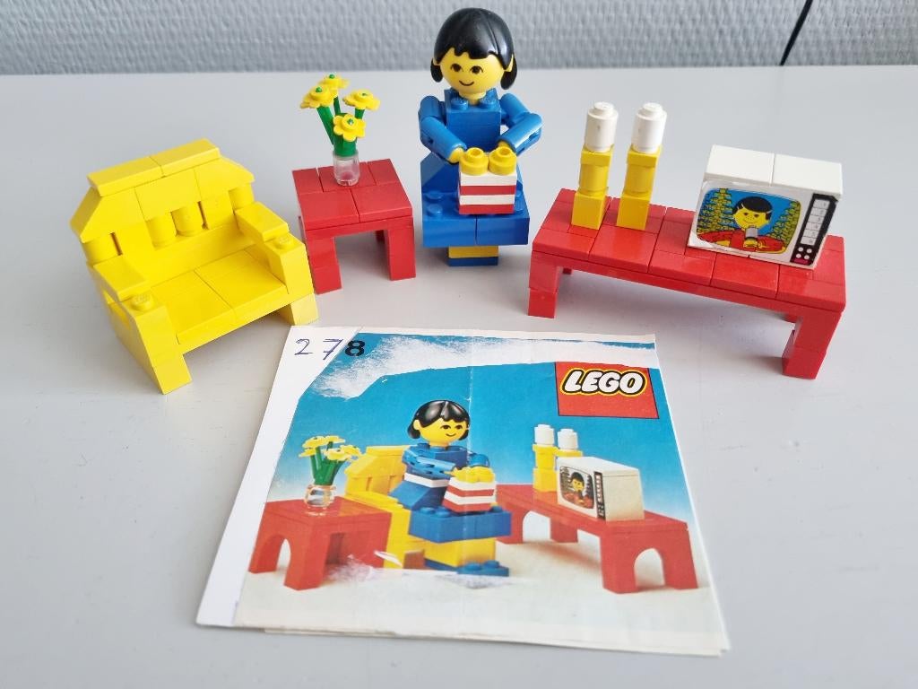 Oude Lego set 278, Ophalen, Zo goed als nieuw, Lego