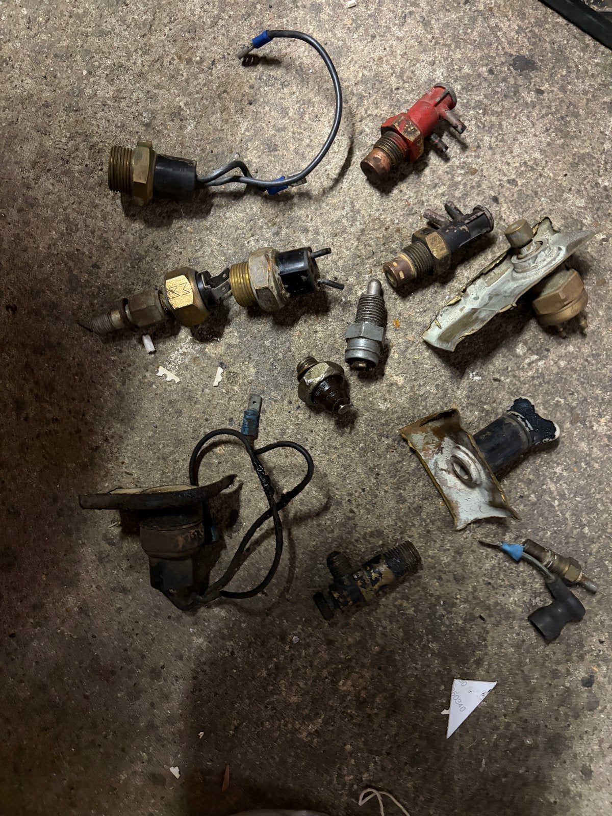 Div.sensoren en schakelaars uit FordV6 3.0,TVR,Reliant,Capri, Ophalen of Verzenden, Gebruikt, Universele onderdelen
