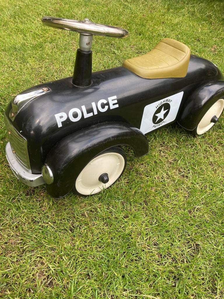 Vintage Politie Loopauto - Highway Patrol, Ophalen of Verzenden, Gebruikt, Loopvoertuig
