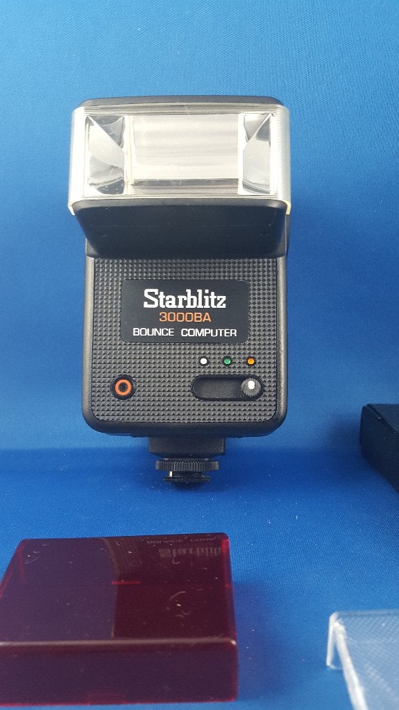 Starblitz 3000BA Bounce Computer, vintage flitser. 6C10, Verzamelen, Ophalen of Verzenden, Voor 1940, Gebruikt, Overige onderwerpen