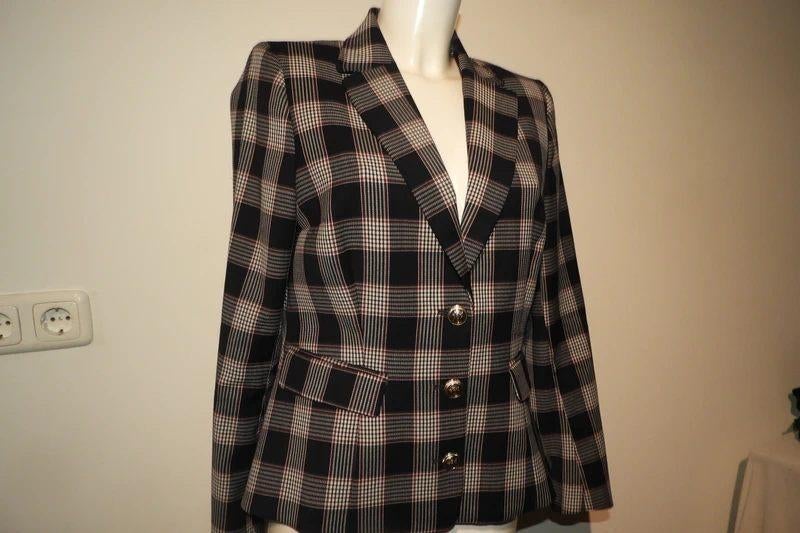 Baum und Pferdgarten blazer mooie ruiten print sier knopen40, Kleding | Dames, Maat 38/40 (M), Zo goed als nieuw, Baum und pferdgarten