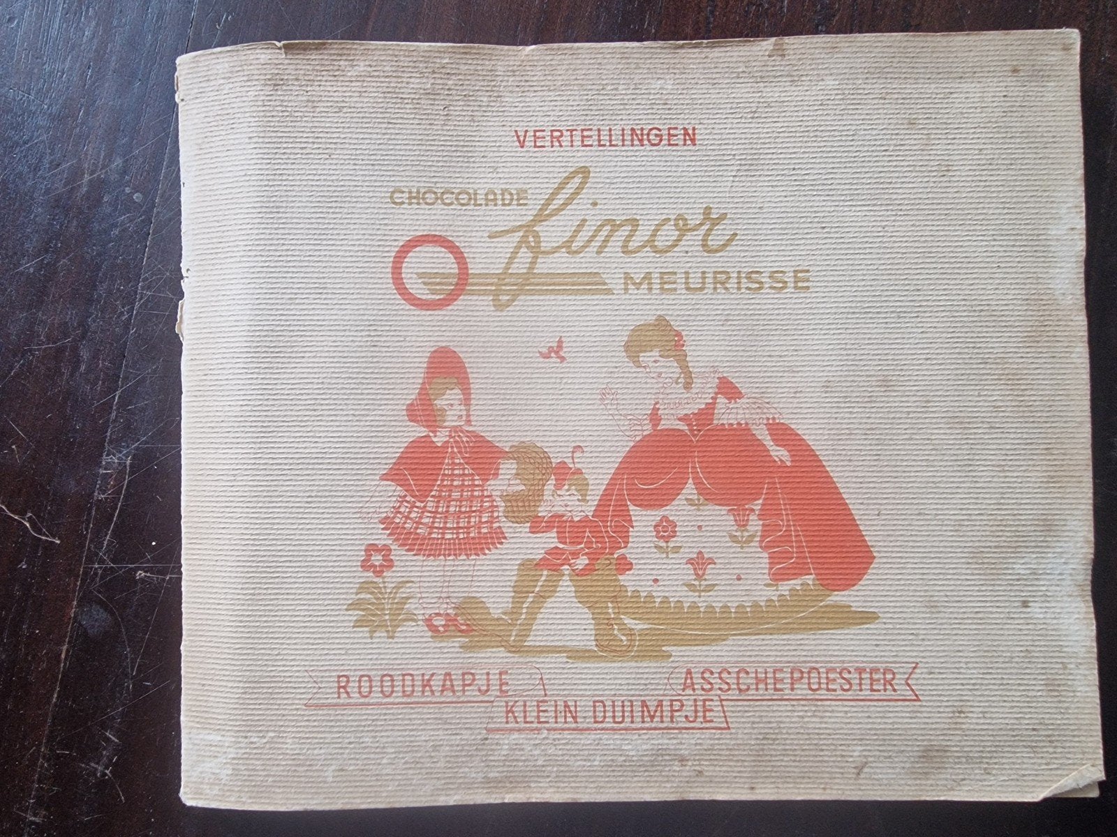 Vintage Chocolade Linor Meurisse Sprookjesboekje, Boeken, Prentenboeken en Plaatjesalbums, Ophalen of Verzenden, Gelezen, Onbekend
