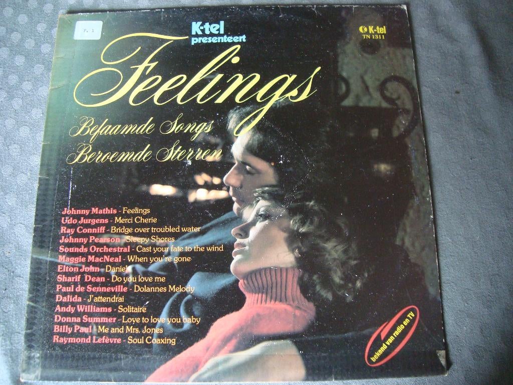 Feelings , befaamde songs, beroemde sterren, Ophalen of Verzenden, Zo goed als nieuw, 12 inch
