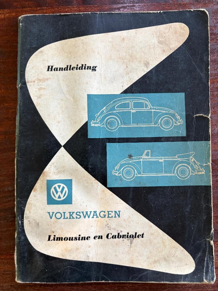 Handleiding Volkswagen limousine en cabriolet, Auto diversen, Handleidingen en Instructieboekjes, Ophalen of Verzenden