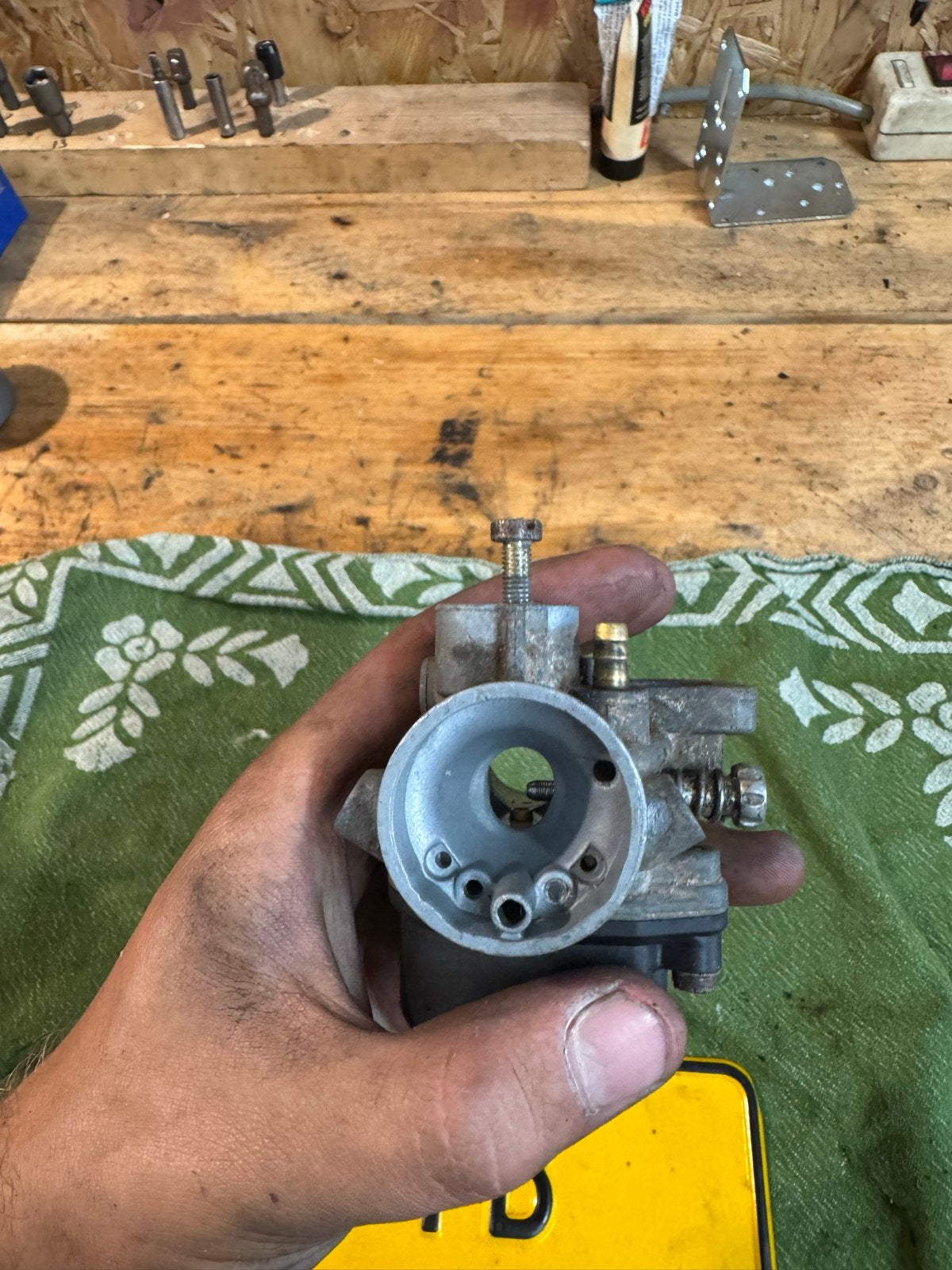 Piaggio 12,5mm carburateur (incompleet), Ophalen of Verzenden, Gebruikt, Carburateur, Piaggio
