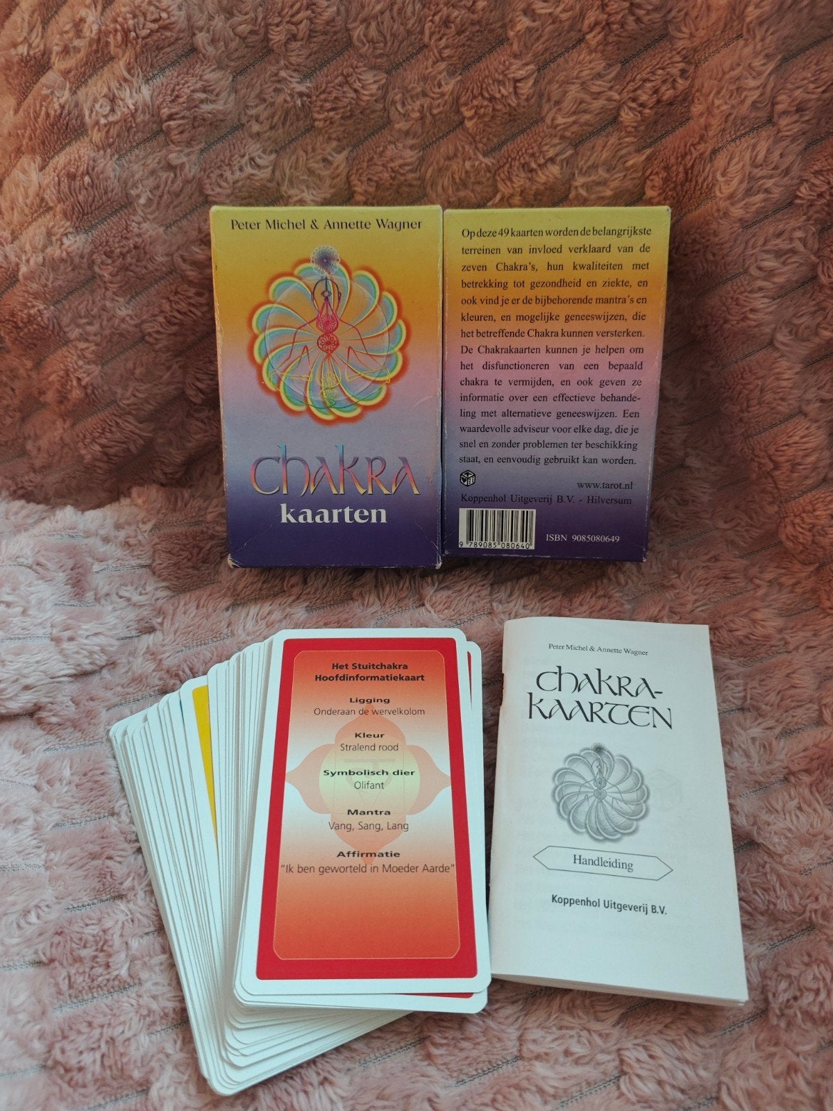 Chakra Kaarten - Peter Michel & Annette Wagner, Boeken, Ophalen of Verzenden, Zo goed als nieuw, Tarot of Kaarten leggen, Overige typen