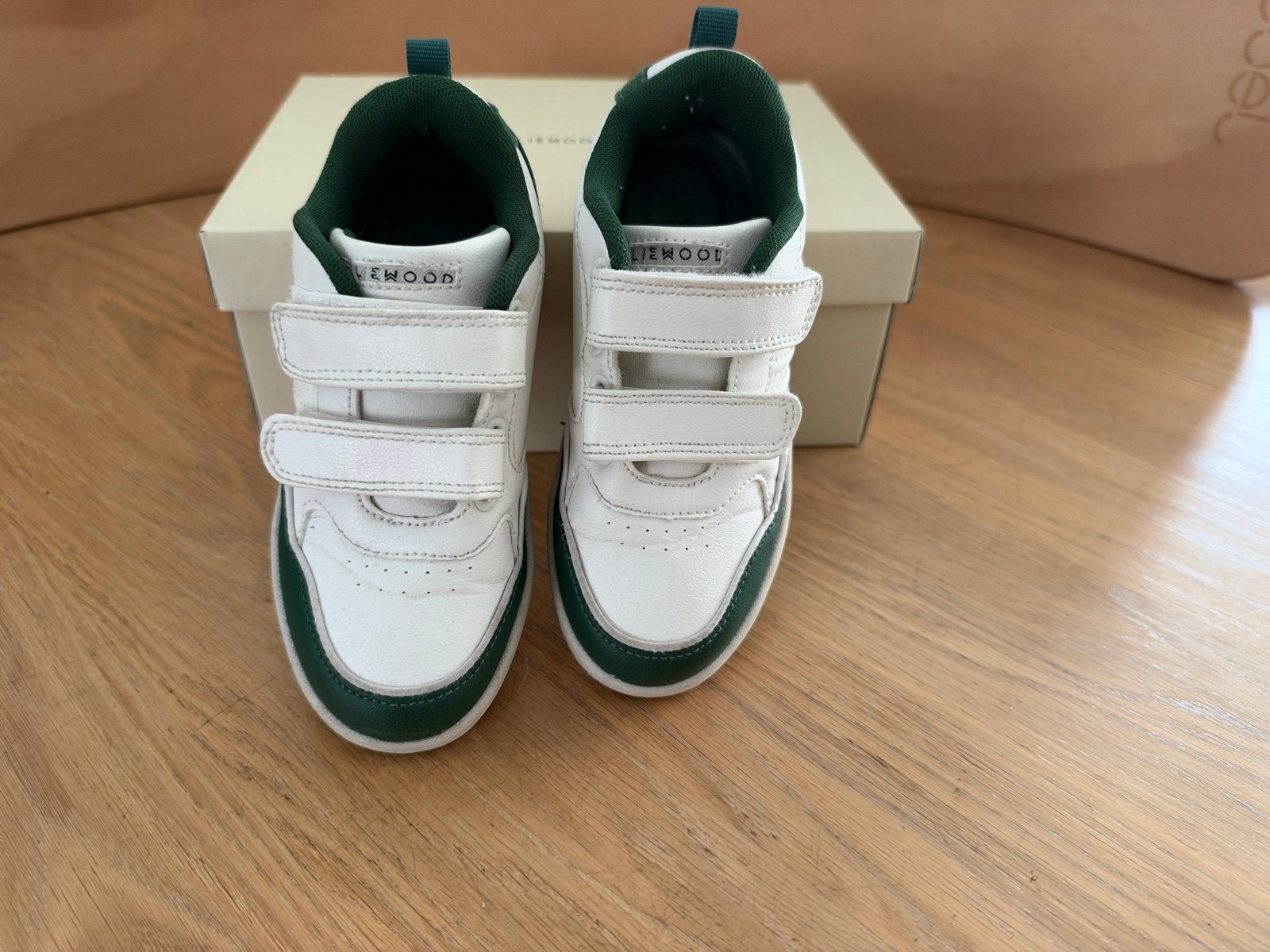 Liewood Claudine Sneakers Groen/Wit - Maat 30, Ophalen of Verzenden, Zo goed als nieuw, Jongen of Meisje, Schoenen