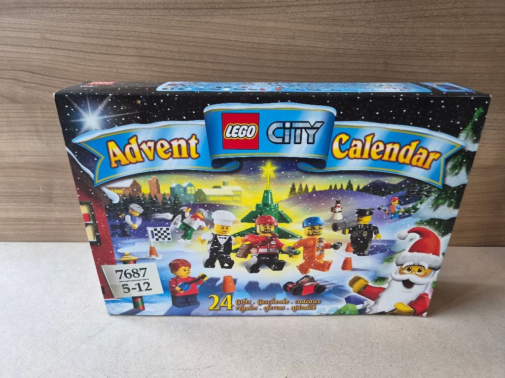 Lego City 7687 Advent Calendar, City, Nieuw, Ophalen of Verzenden, Complete set