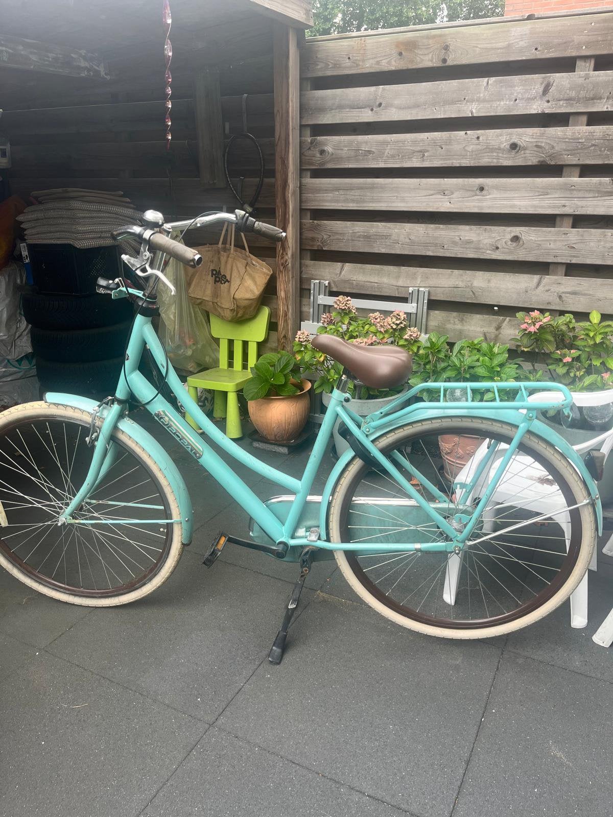 Fiets, Ophalen, Gebruikt, Handrem