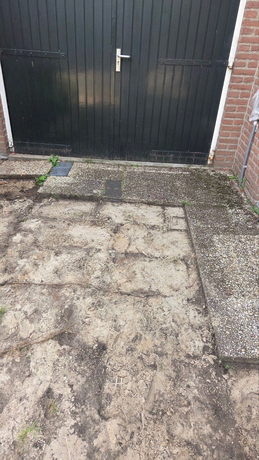 GRATIS grindtegels en betontegels voor tuin of pad, Ophalen, Overige materialen, Gebruikt, Overige typen