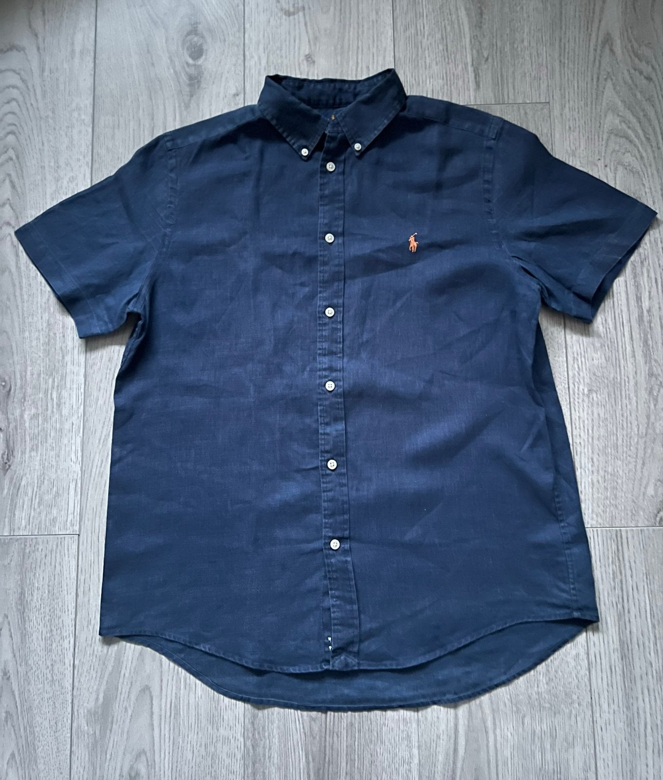 Ralph Lauren Blouse Maat XL - Perfecte Staat, Kleding | Heren, Ophalen of Verzenden, Zo goed als nieuw, Blauw, Halswijdte 43/44 (XL)