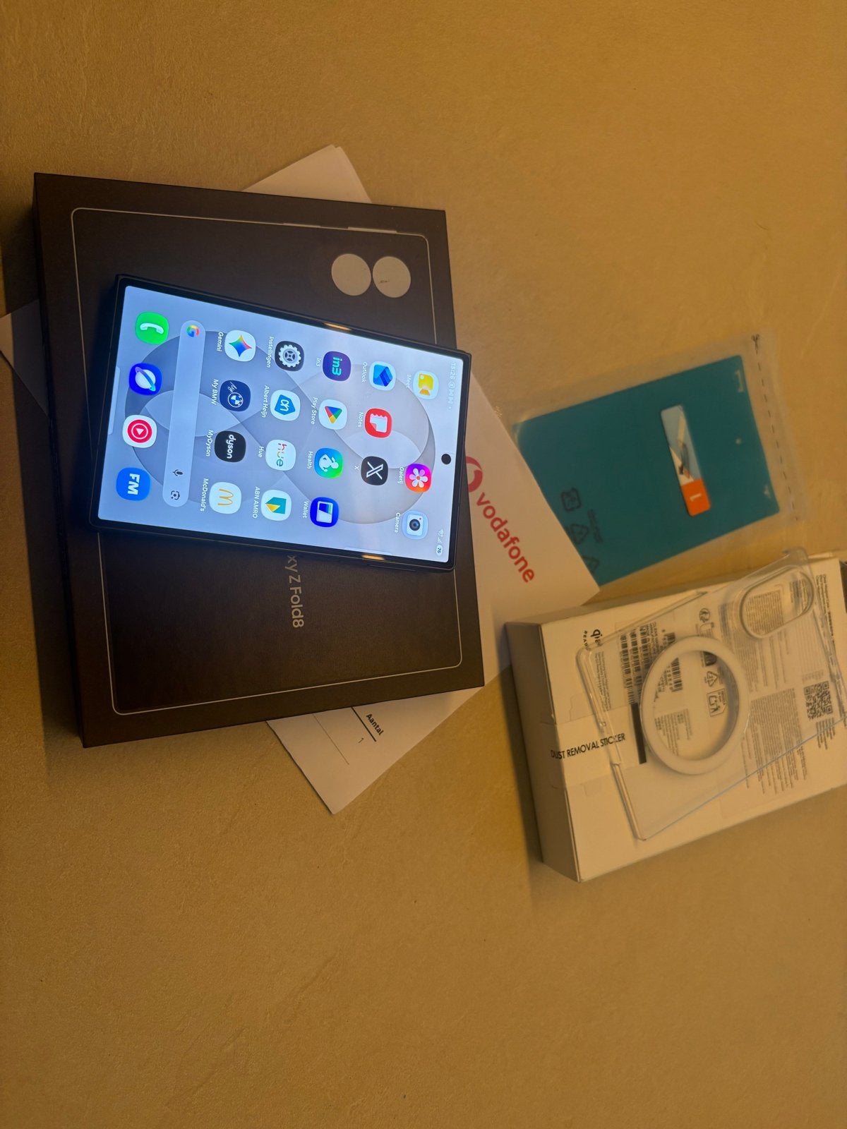 Samsung Galaxy Z Fold 8 256GB, Telecommunicatie, Mobiele telefoons | Samsung, Zwart, Touchscreen, Ophalen of Verzenden, Zo goed als nieuw