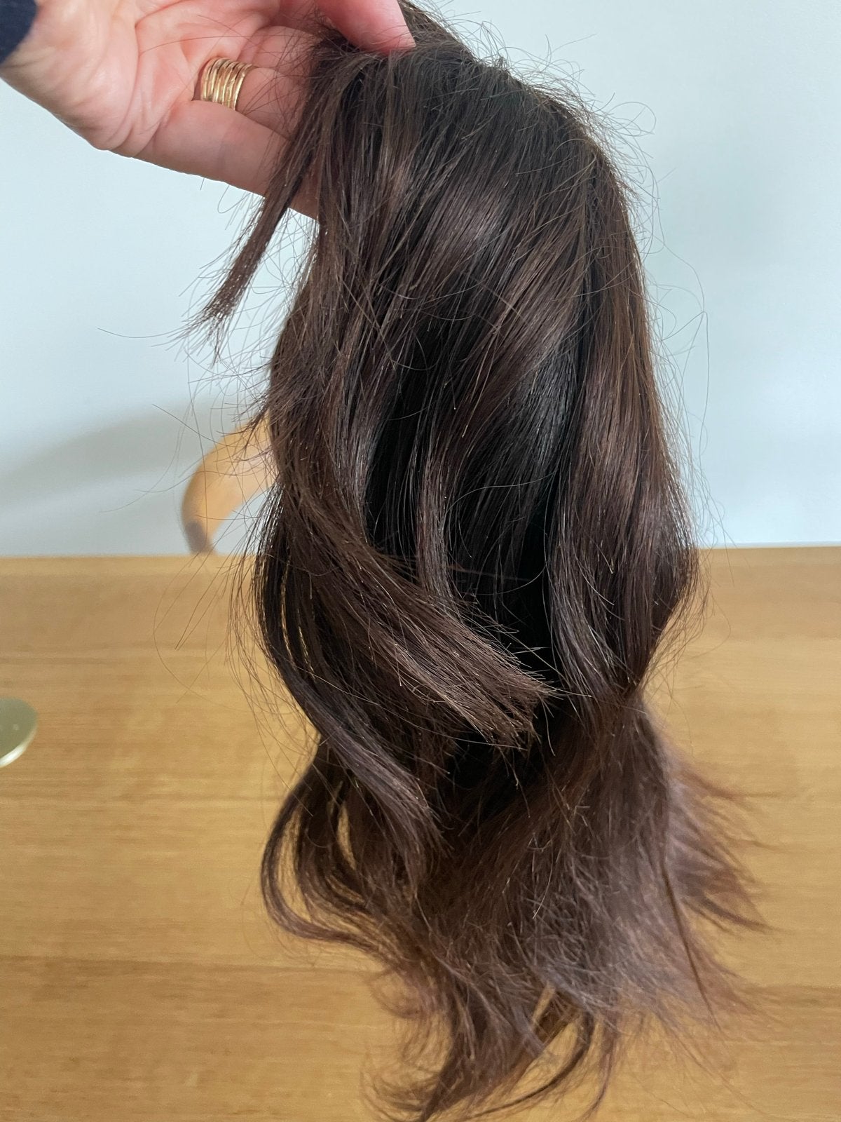 Haarstuk van Hairconsultancy Bussum, Ophalen of Verzenden, Gebruikt, Pruik of Haarverlenging