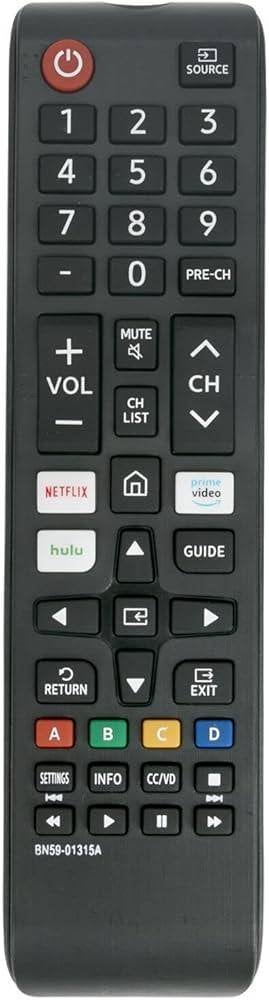 BN59-01315A Samsung TV Afstandsbediening Netflix Hulu Button, Ophalen of Verzenden, Nieuw, Universeel, Tv