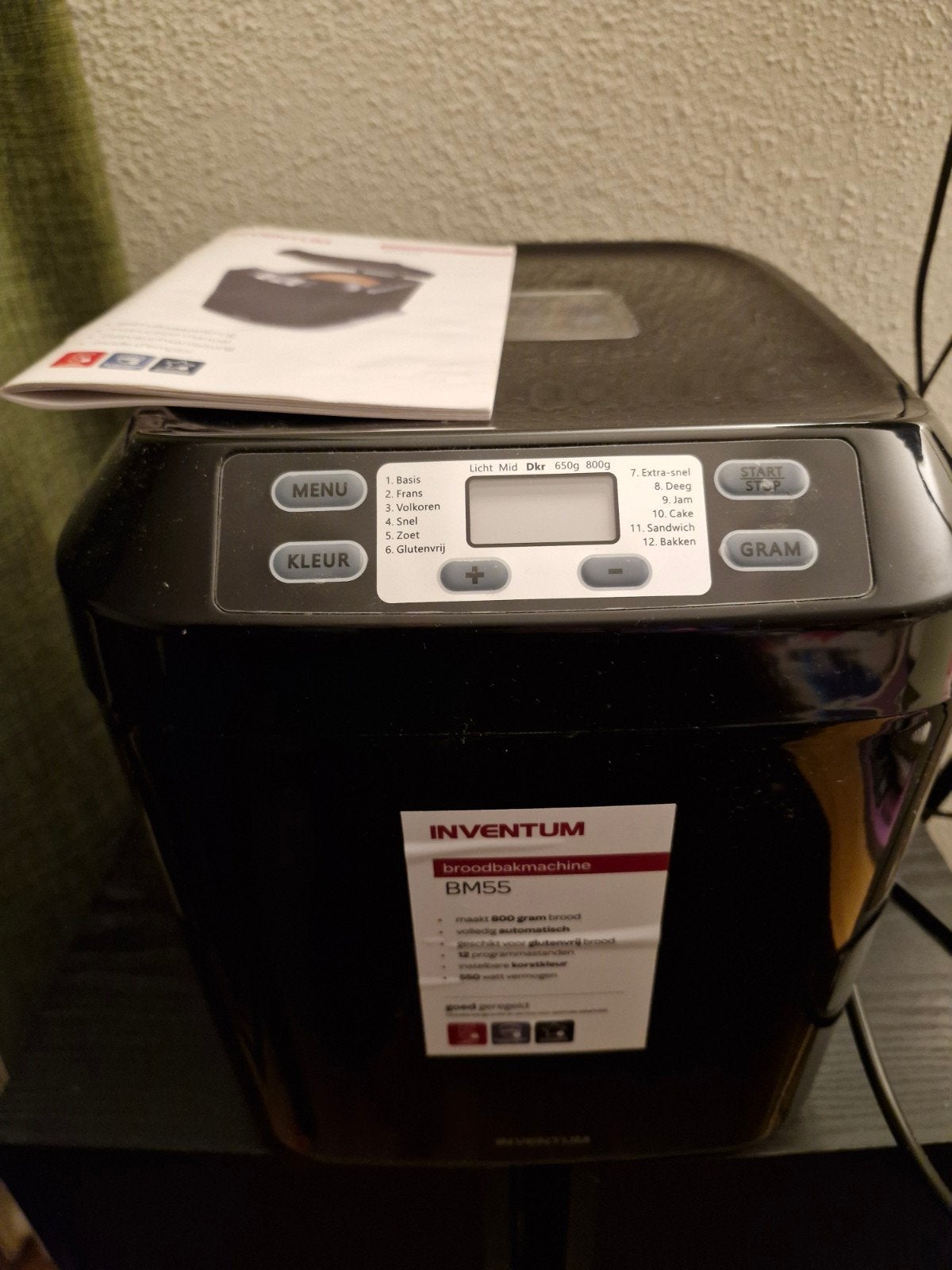 Broodbakmachines Inventum BM55, Ophalen, Zo goed als nieuw