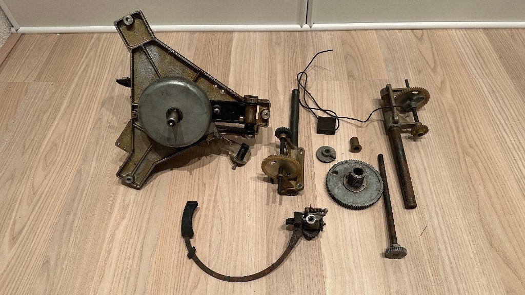 Draaimechanismen afspelen platen voor Rock-Ola jukebox, Ophalen of Verzenden, Gebruikt, 1960 tot 1970, Rock Ola