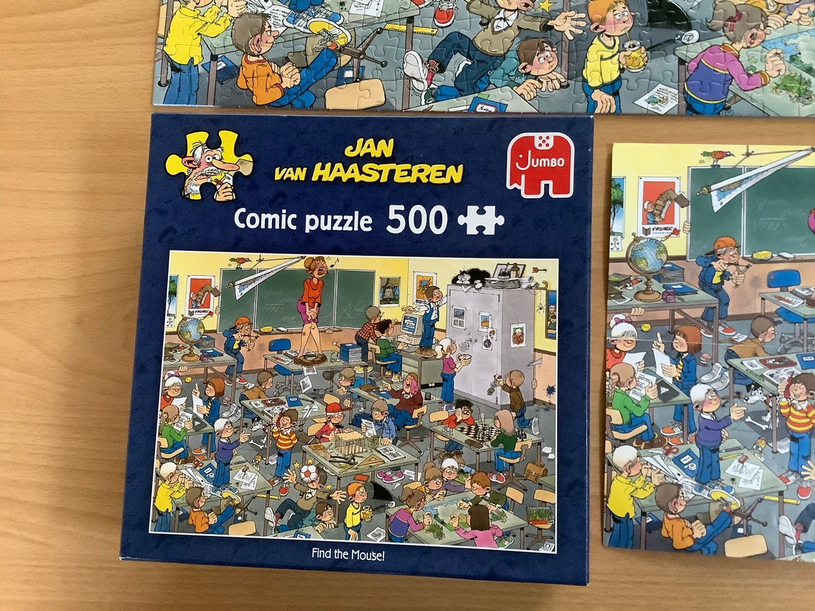 Jan van Haasteren legpuzzel. FInd the Mouse. 500 compleet., Ophalen of Verzenden, 500 t/m 1500 stukjes, Zo goed als nieuw