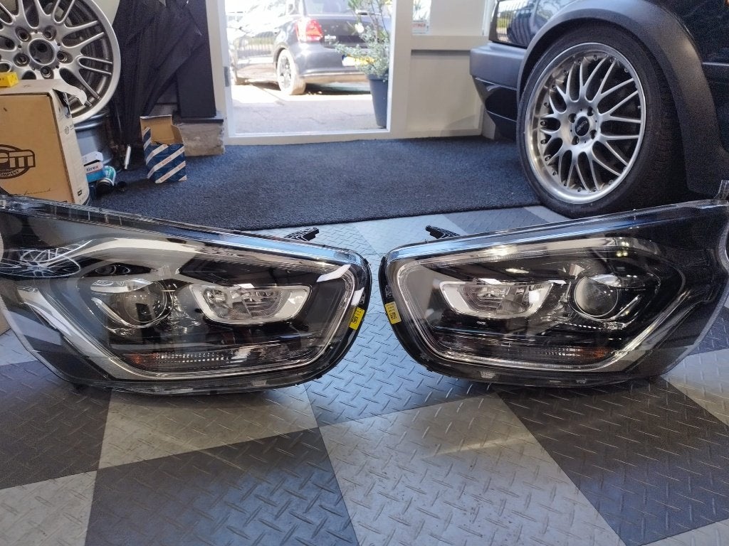 bi xenon koplamp ford transit custom facelift Li + Re, Ophalen, Gebruikt, Ford