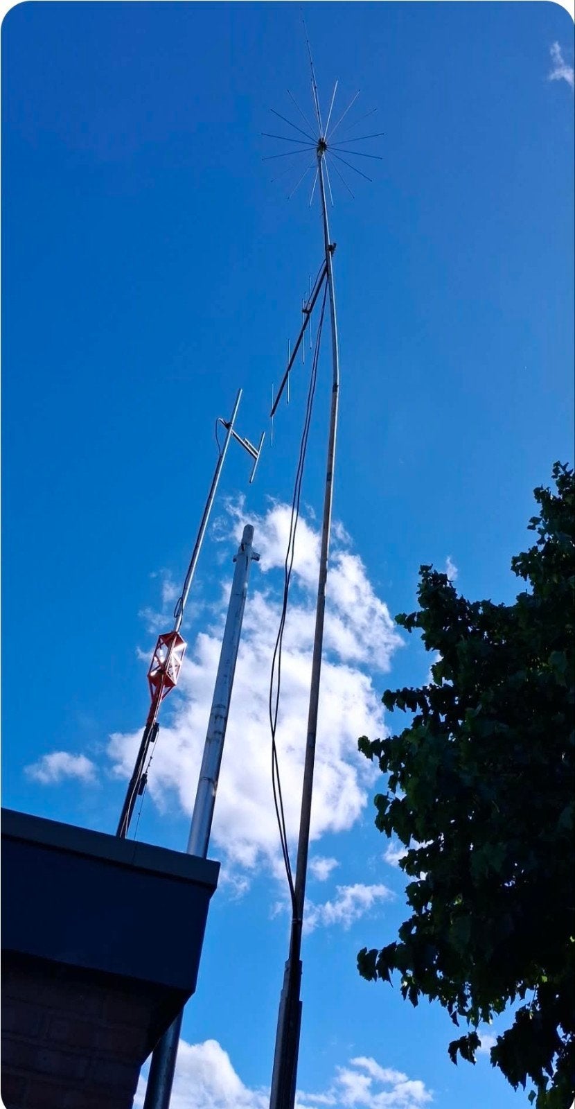 Te koop mast, Telecommunicatie, Antennes en Masten, Ophalen of Verzenden, Mast
