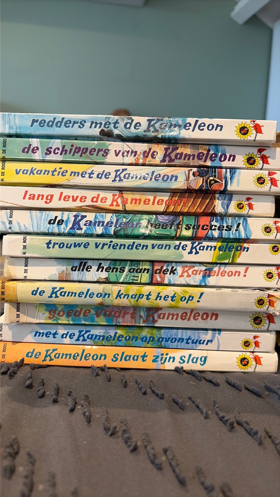 22 boeken van ‘de schippers van de Kameleon’, Boeken, Ophalen, Zo goed als nieuw