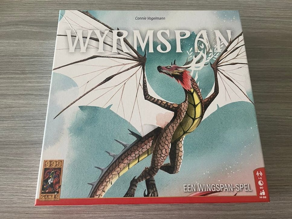 Wyrmspan - Een Wingspan Spel (NL) zo goed als nieuw, Hobby en Vrije tijd, Een of twee spelers, Ophalen of Verzenden, Zo goed als nieuw
