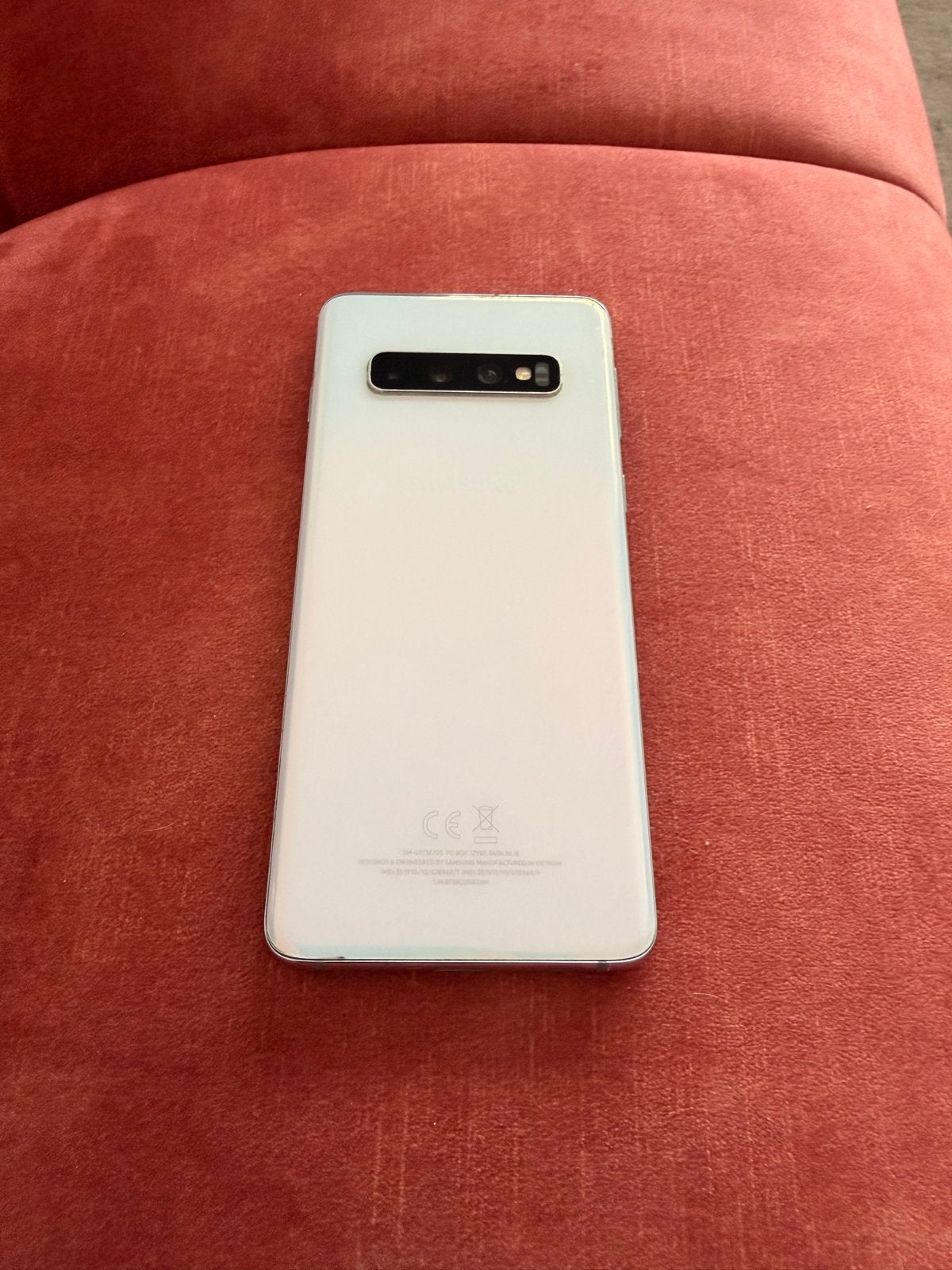 Samsung S10 128GB - Gebruikt met lichte krasjes, Telecommunicatie, Mobiele telefoons | Samsung, Ophalen, Gebruikt, Touchscreen