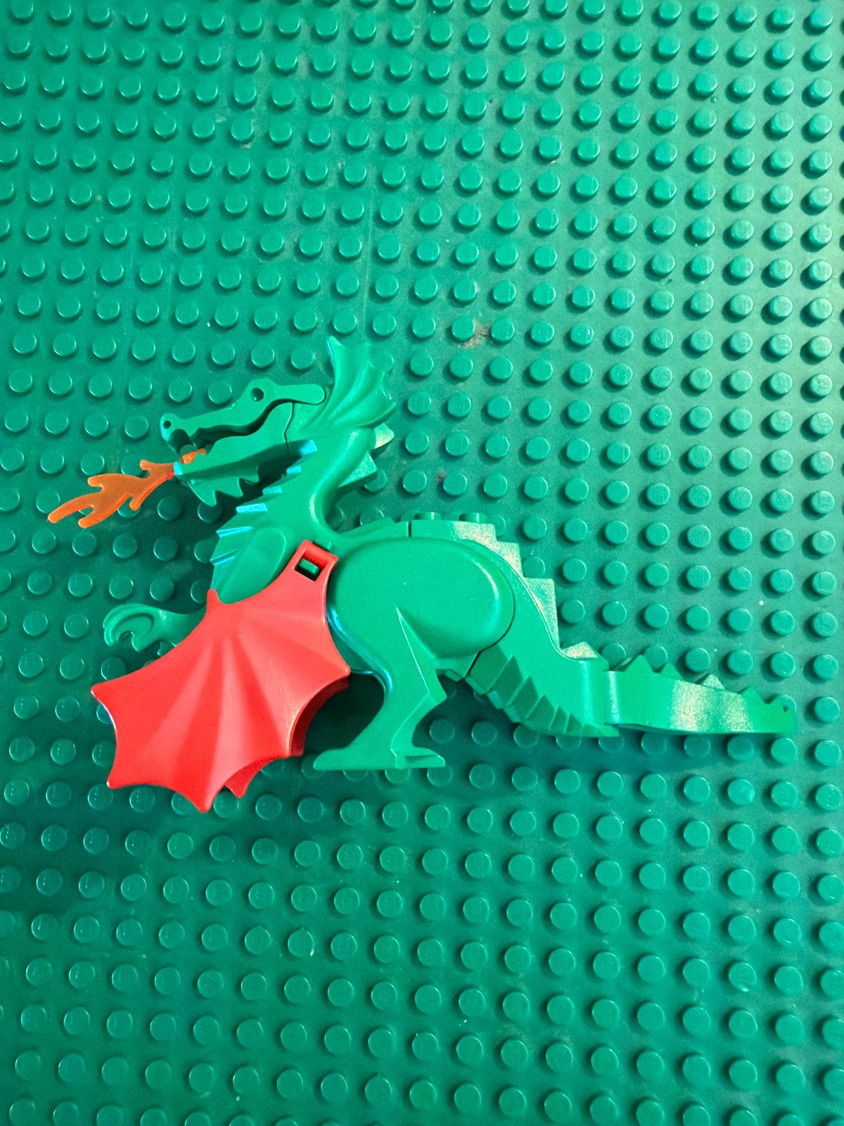 LEGO draak met tovenaar (zeldzame set)., Ophalen of Verzenden, Zo goed als nieuw, Overige merken
