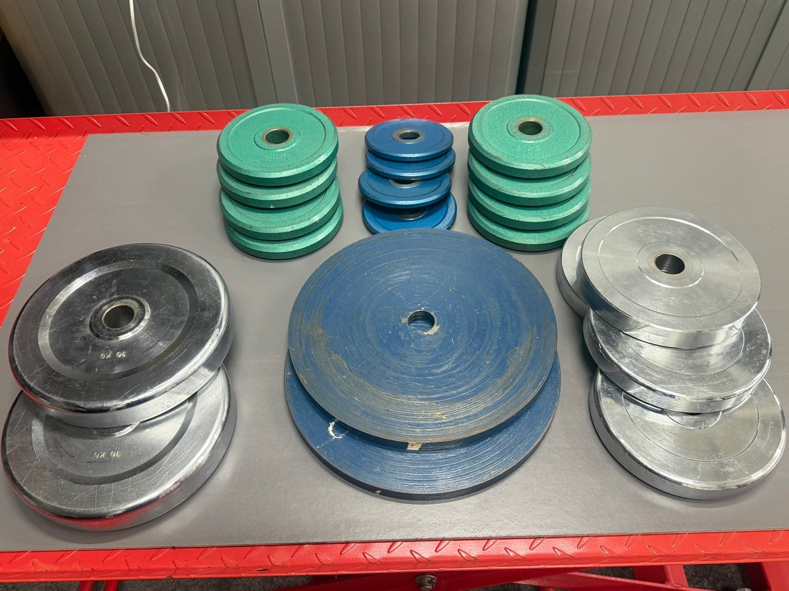 Complete halterset, Ophalen, Krachtstation