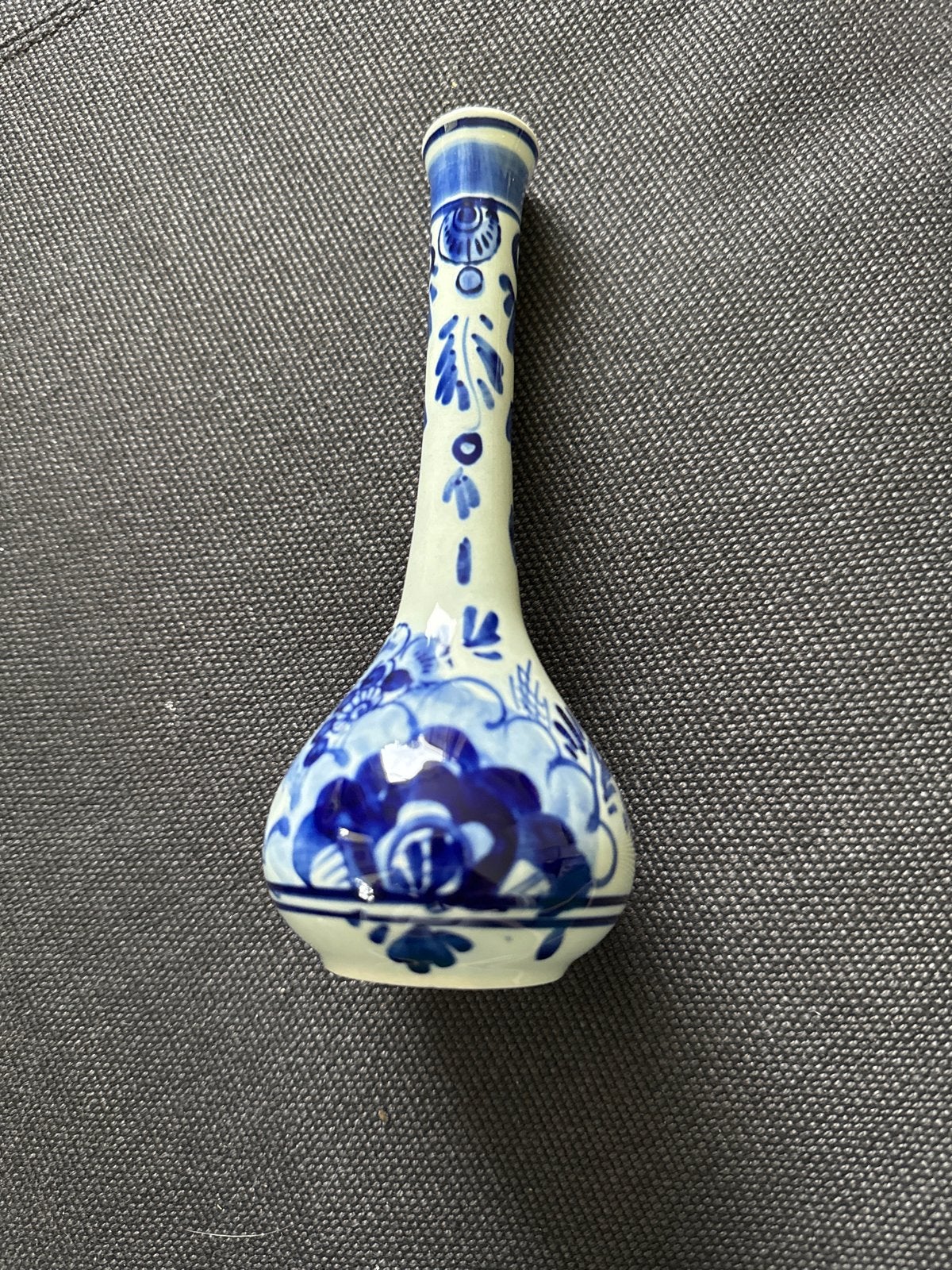Handgeschilderd Delfts Blauw vaasje - G38, Verzamelen, Ophalen of Verzenden
